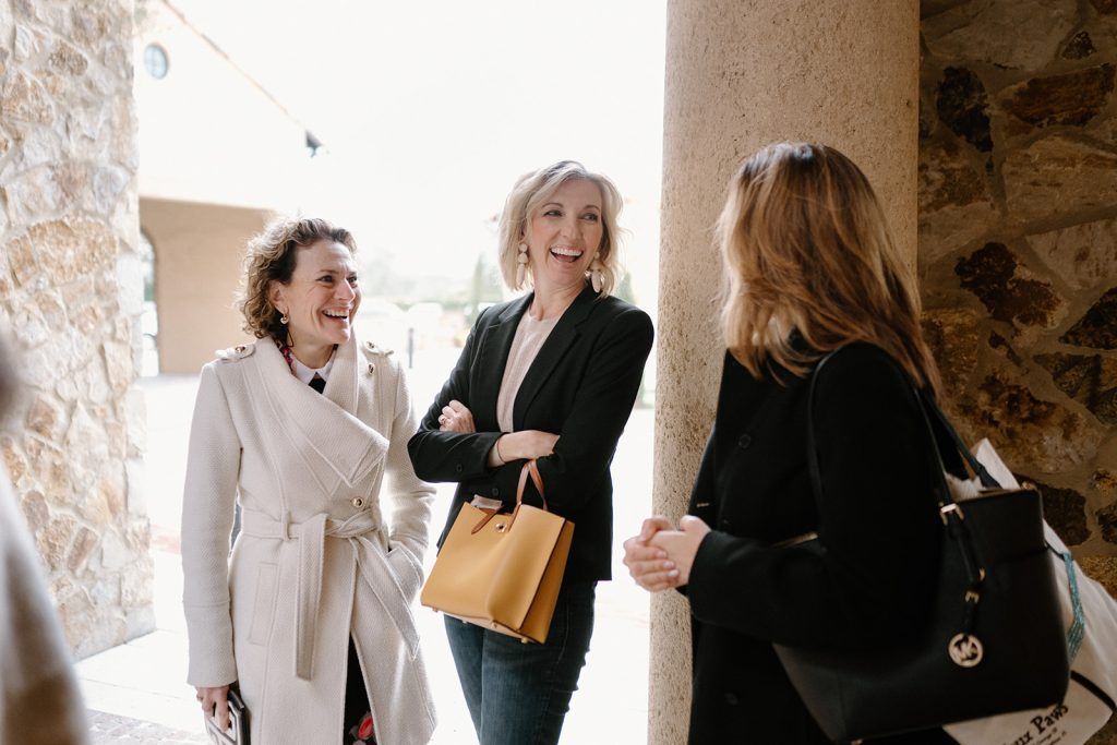 small business owners building relationships with I Said Yes! to Success